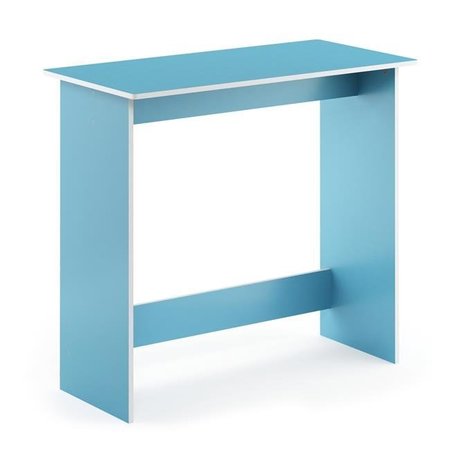 FURINNO Furinno 14035LBL Simplistic Study Table; Light Blue & White 14035LBL